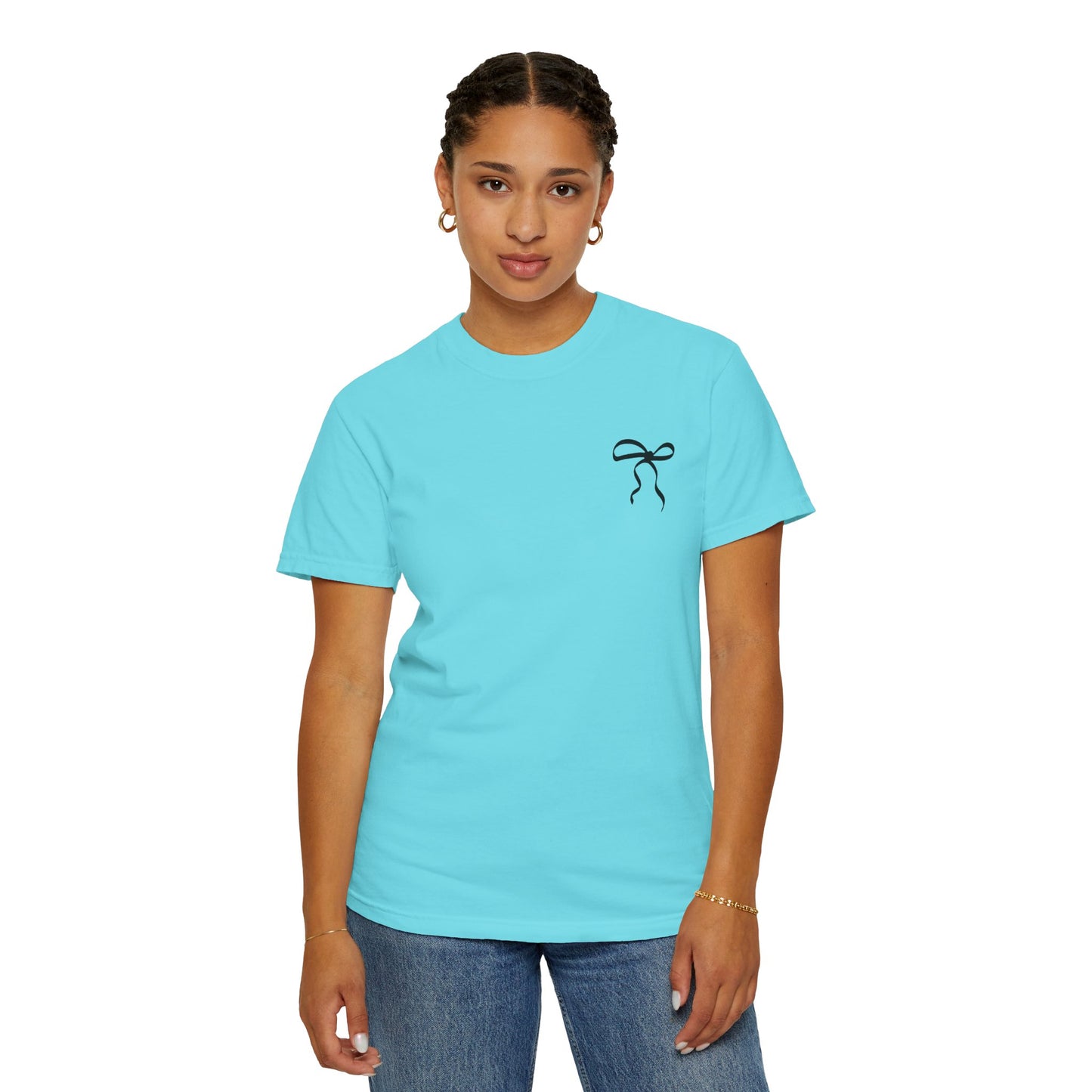 Inspirational Unisex Garment-Dyed T-Shirt - "but God made a way"