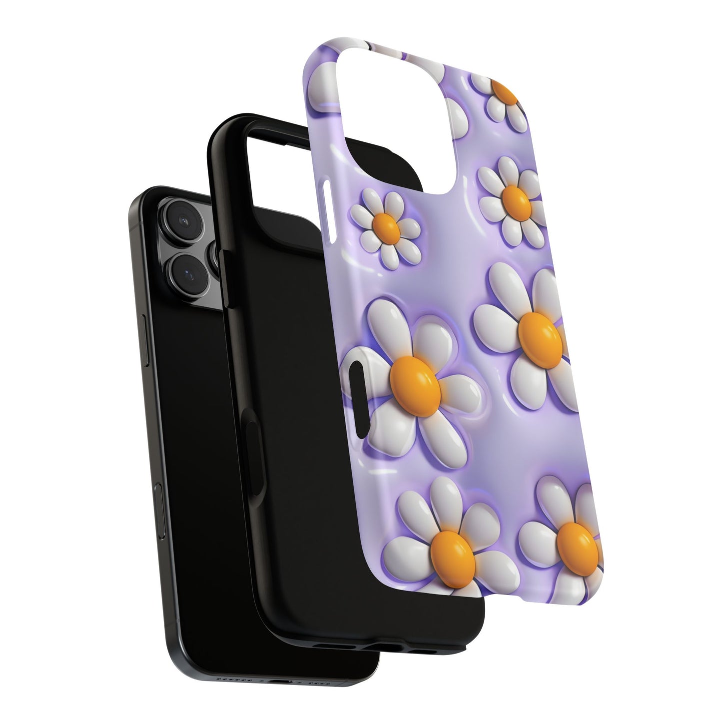 Daisy Floral Phone Case - Tough Cases for Flower Power Vibes