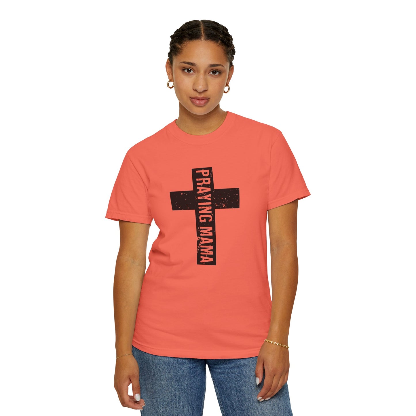 Praying Mama Graphic Unisex T-Shirt - Faith-Inspired Apparel for Moms