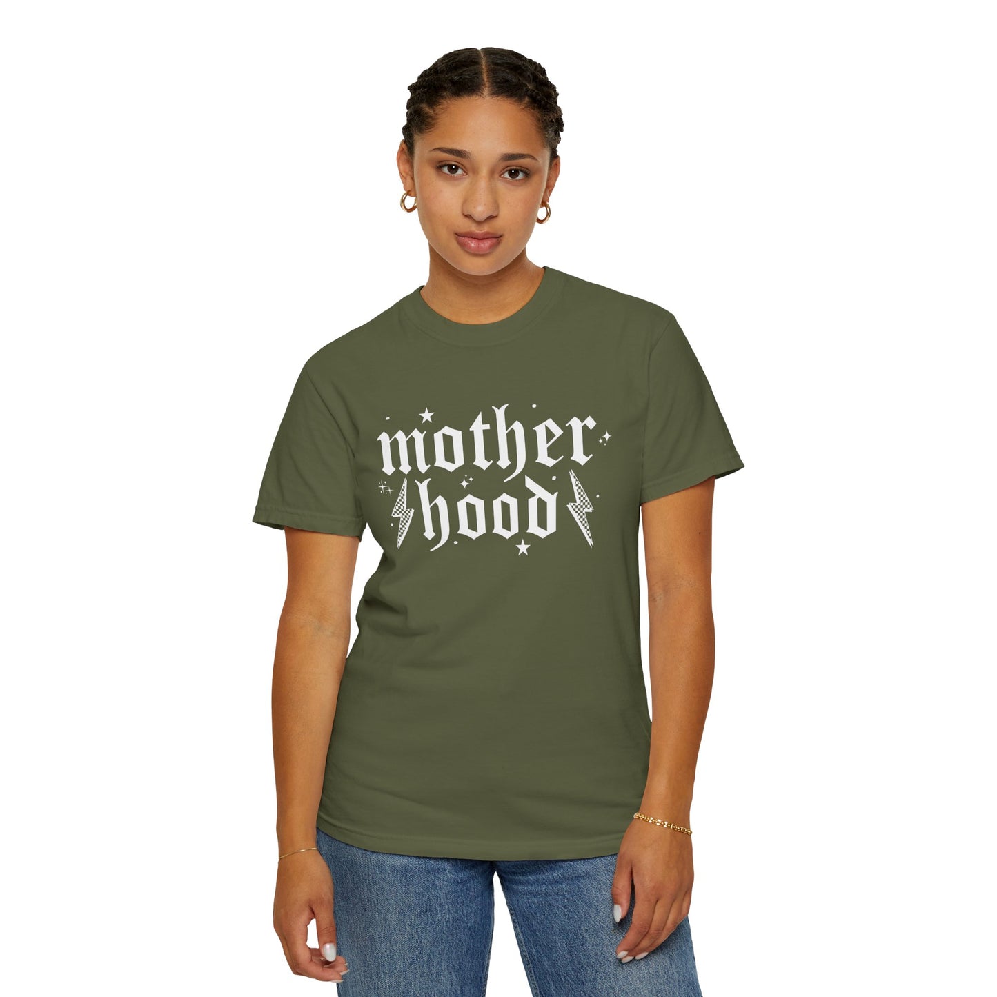 Motherhood Unisex Garment-Dyed T-Shirt - Celebrating Moms in Style
