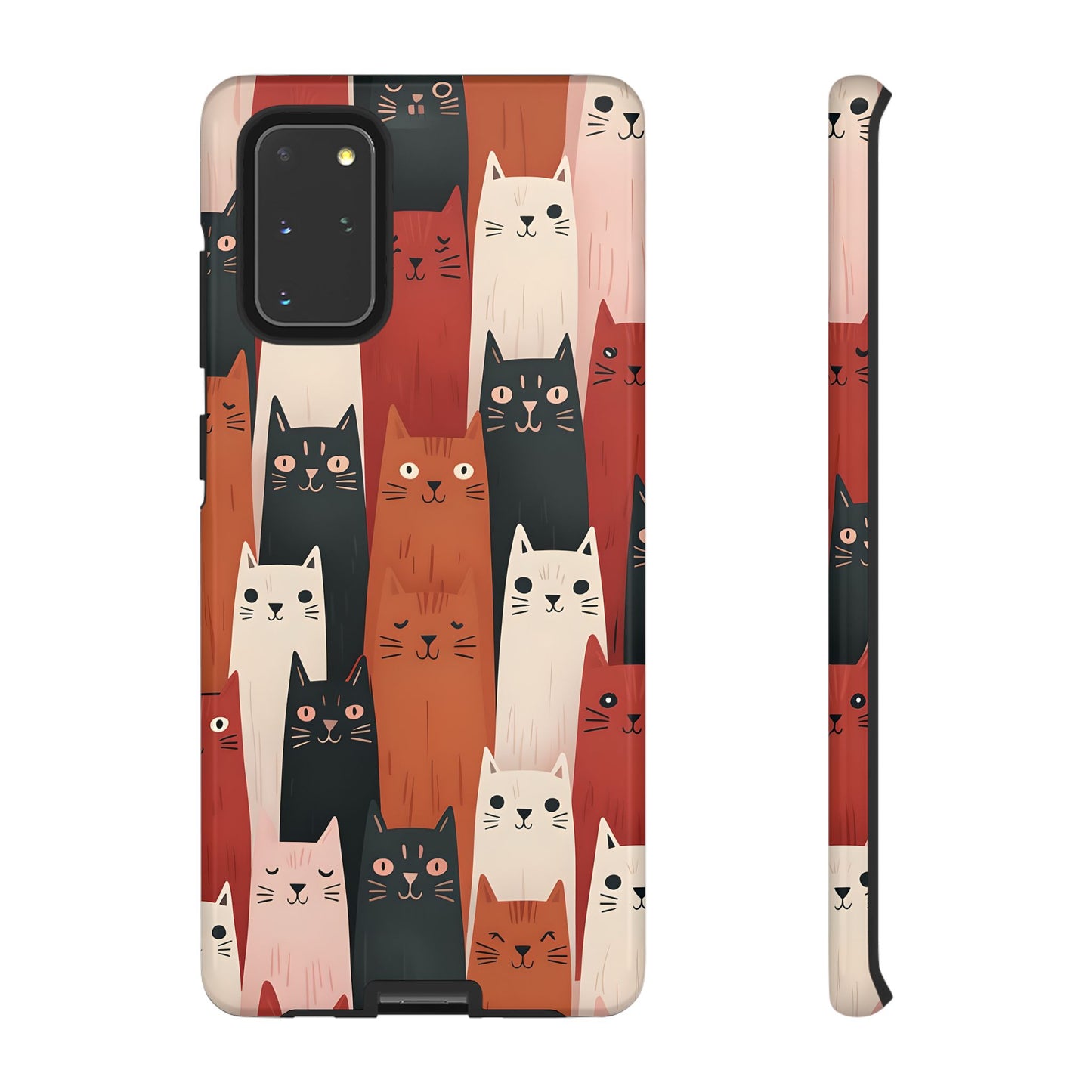 Playful Cat Phone Case - Tough & Stylish Purrfect for Cat Lovers