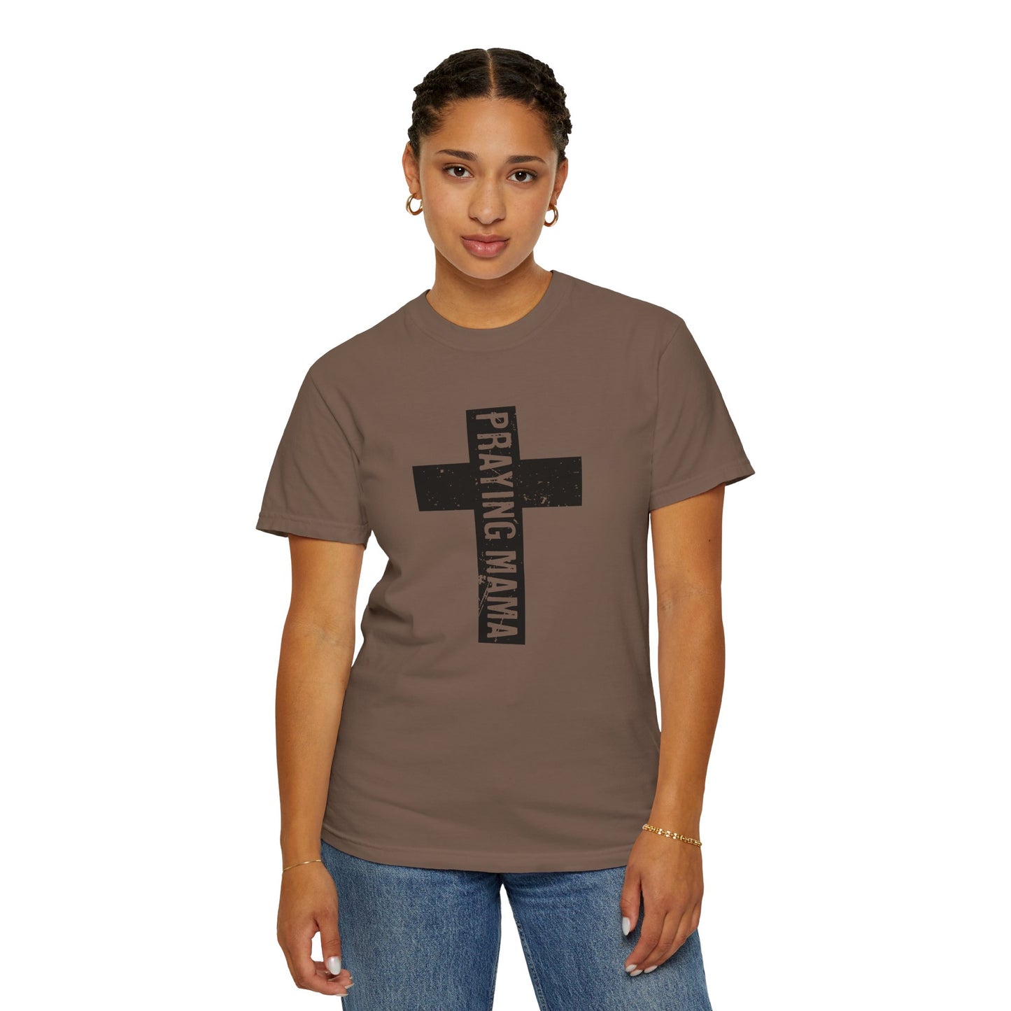 Praying Mama Graphic Unisex T-Shirt - Faith-Inspired Apparel for Moms