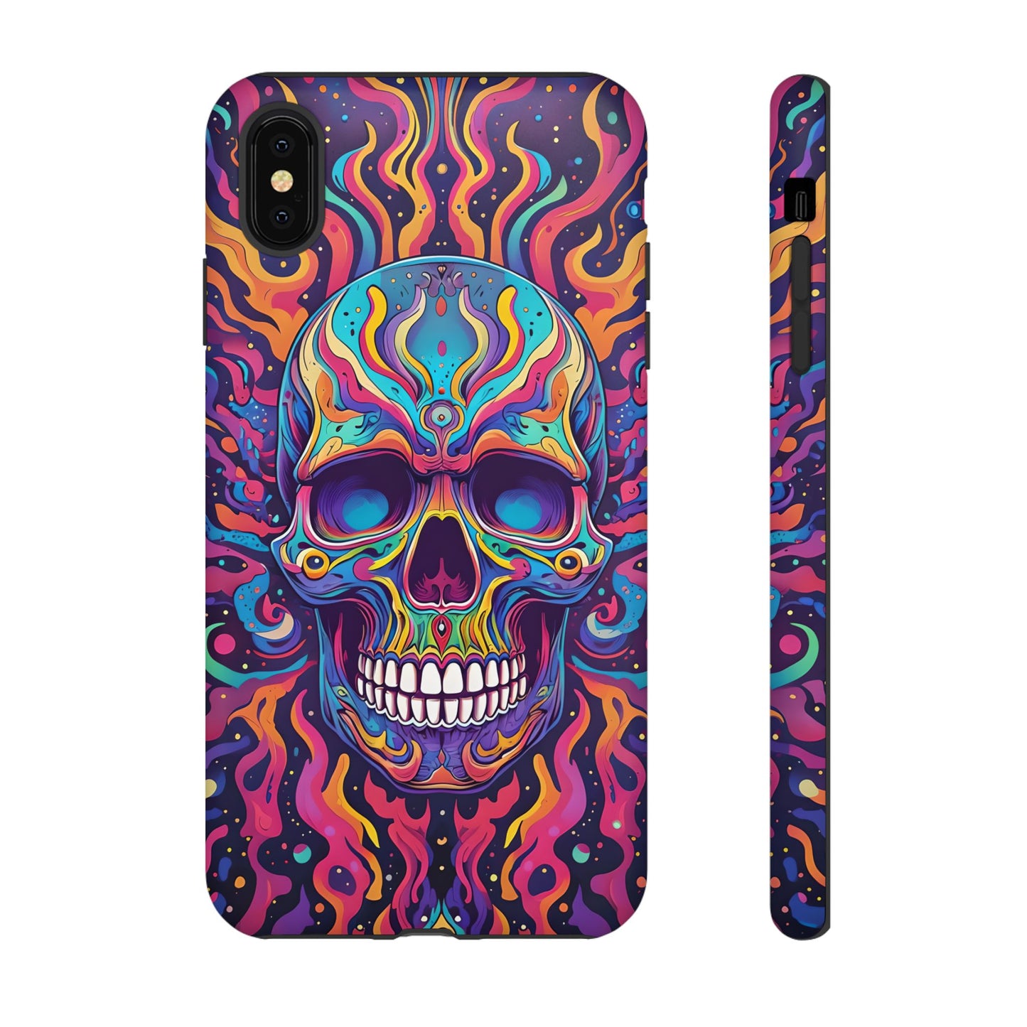 Colorful Skull Phone Case - Tough Cases for Bold Personalities