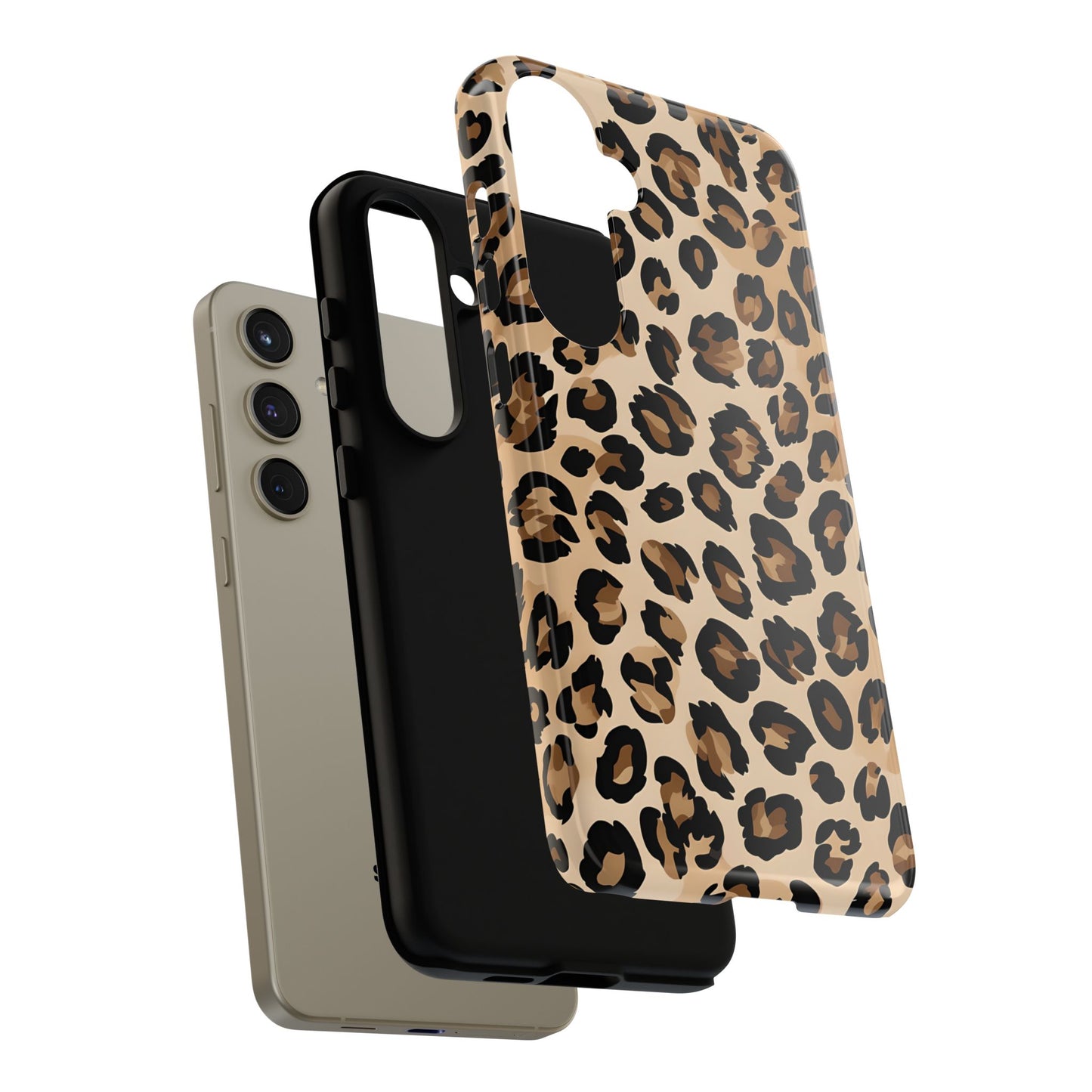 Wild Leopard Print Phone Case - Tough Protection for Animal Lovers