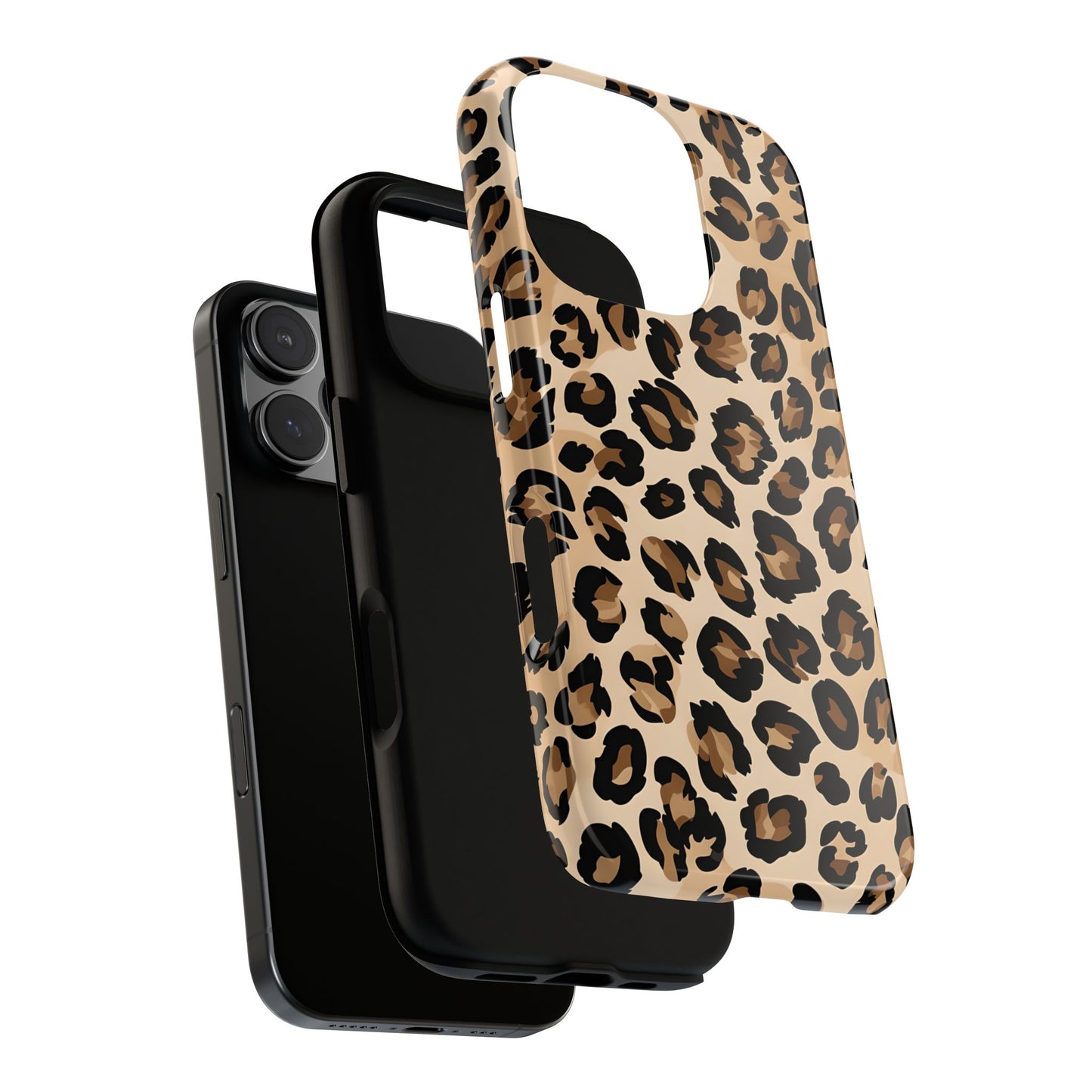 Wild Leopard Print Phone Case - Tough Protection for Animal Lovers