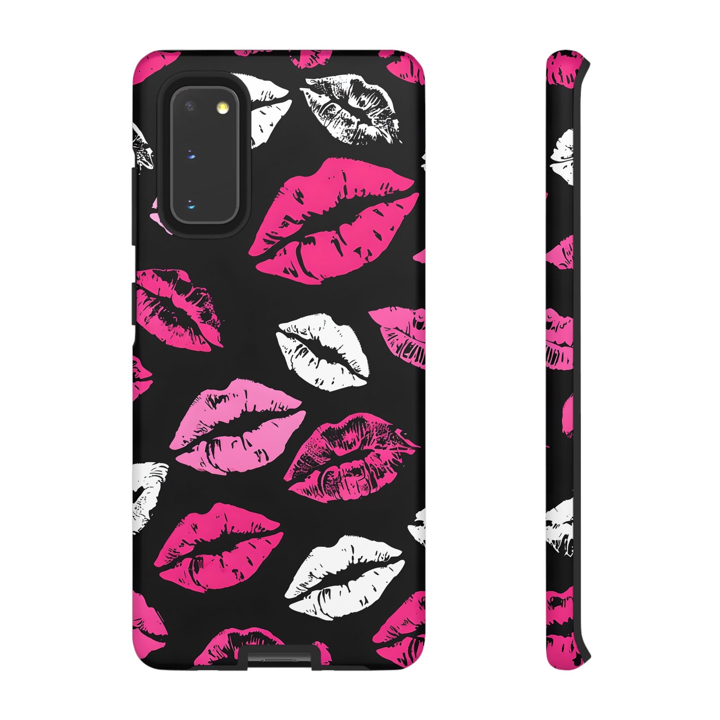 Lips Print iPhone Case - Stylish Tough Phone Cover