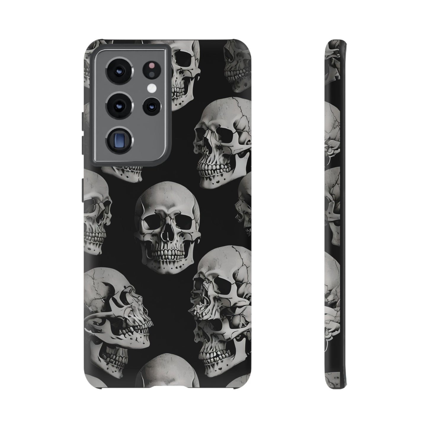 Skull Print Phone Case - Tough Cases for Bold Style