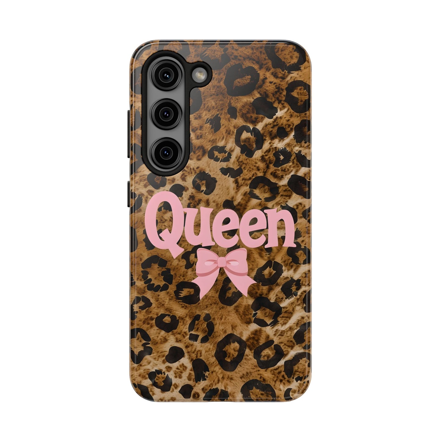 Queen Leopard Print Tough Phone Case