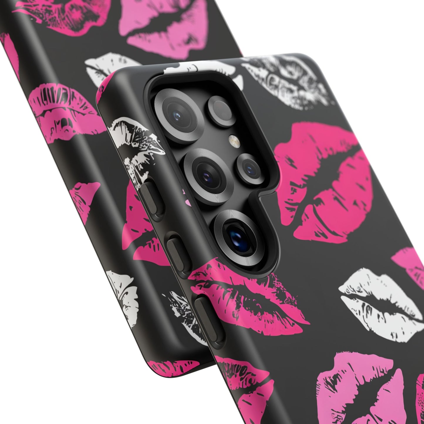 Lips Print iPhone Case - Stylish Tough Phone Cover
