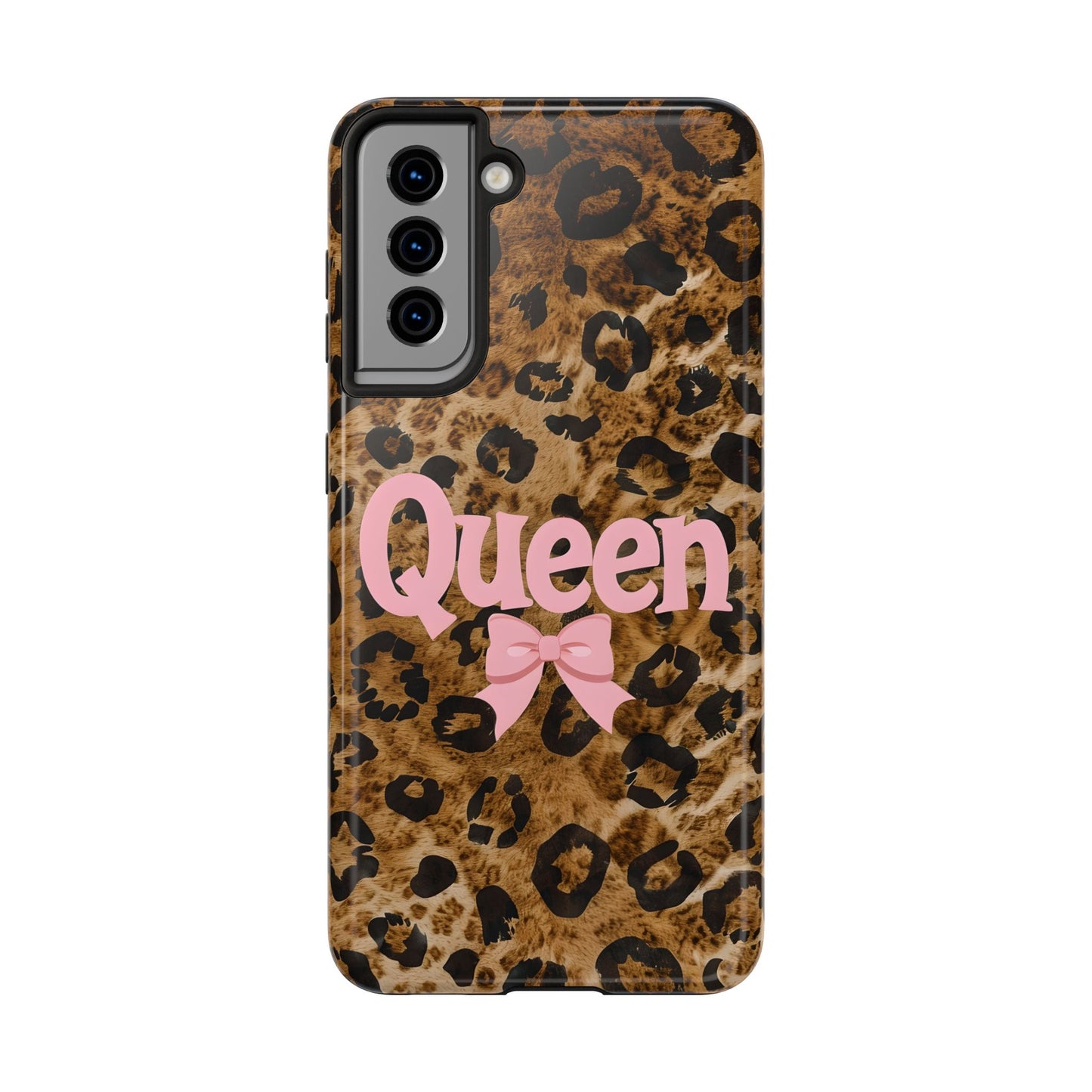 Queen Leopard Print Tough Phone Case
