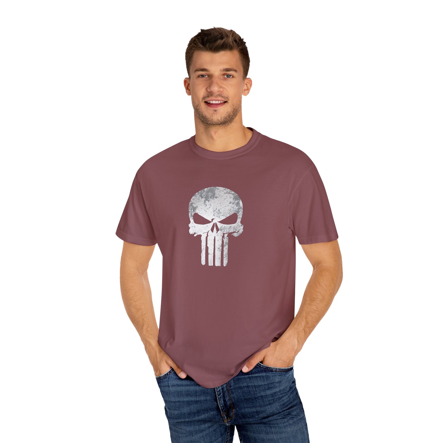 Unisex Skull Graphic T-Shirt - Trendy, Casual Wear for Edgy Style