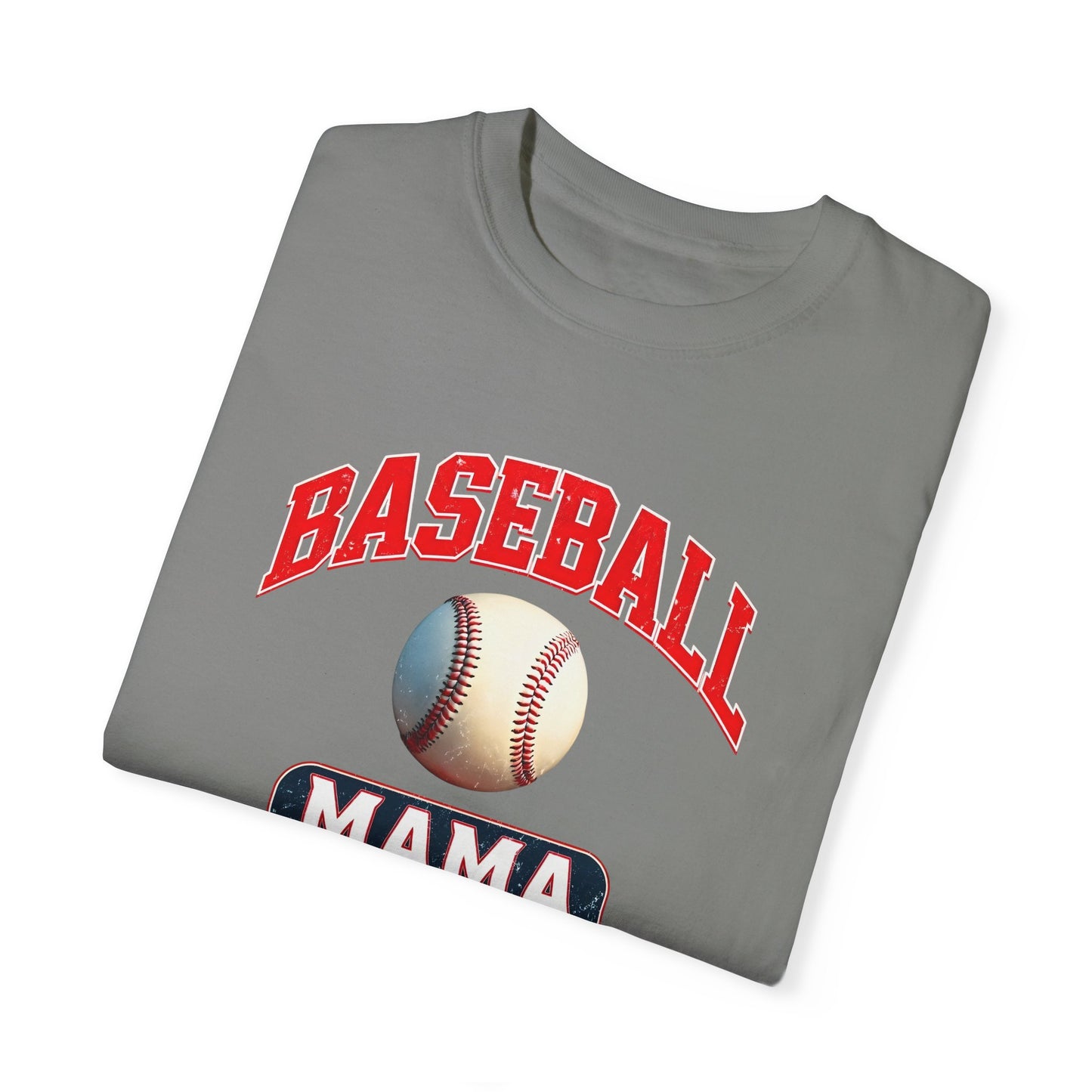 Baseball Mama Unisex Garment-Dyed T-shirt - Perfect for Sports Moms