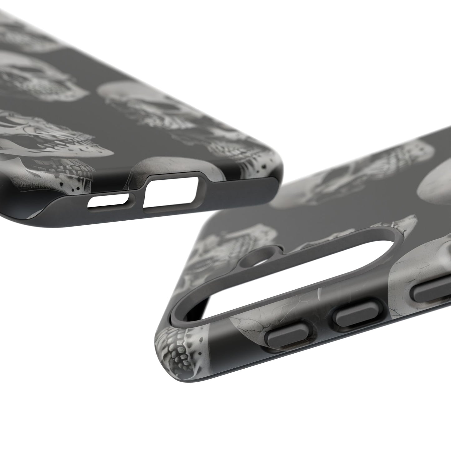 Skull Print Phone Case - Tough Cases for Bold Style