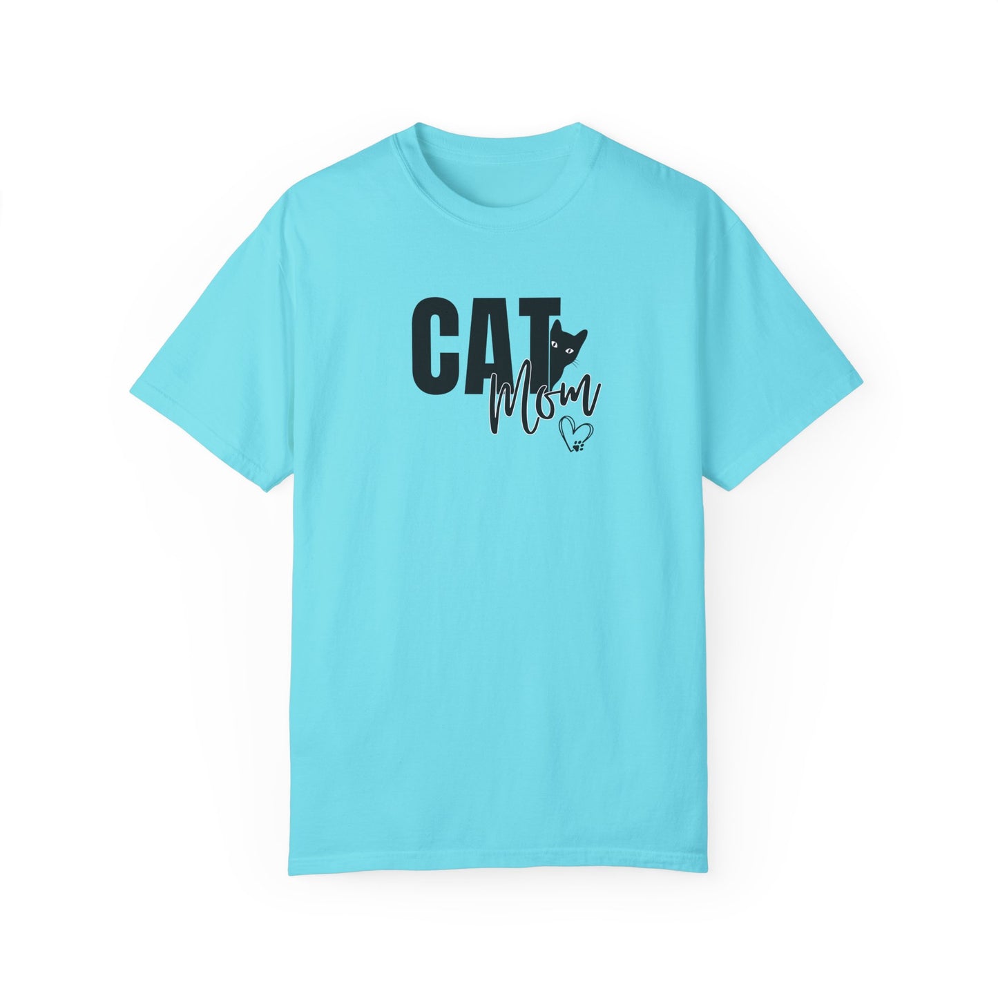 Cat Mom Unisex Garment-Dyed T-Shirt – Perfect Gift for Cat Lovers
