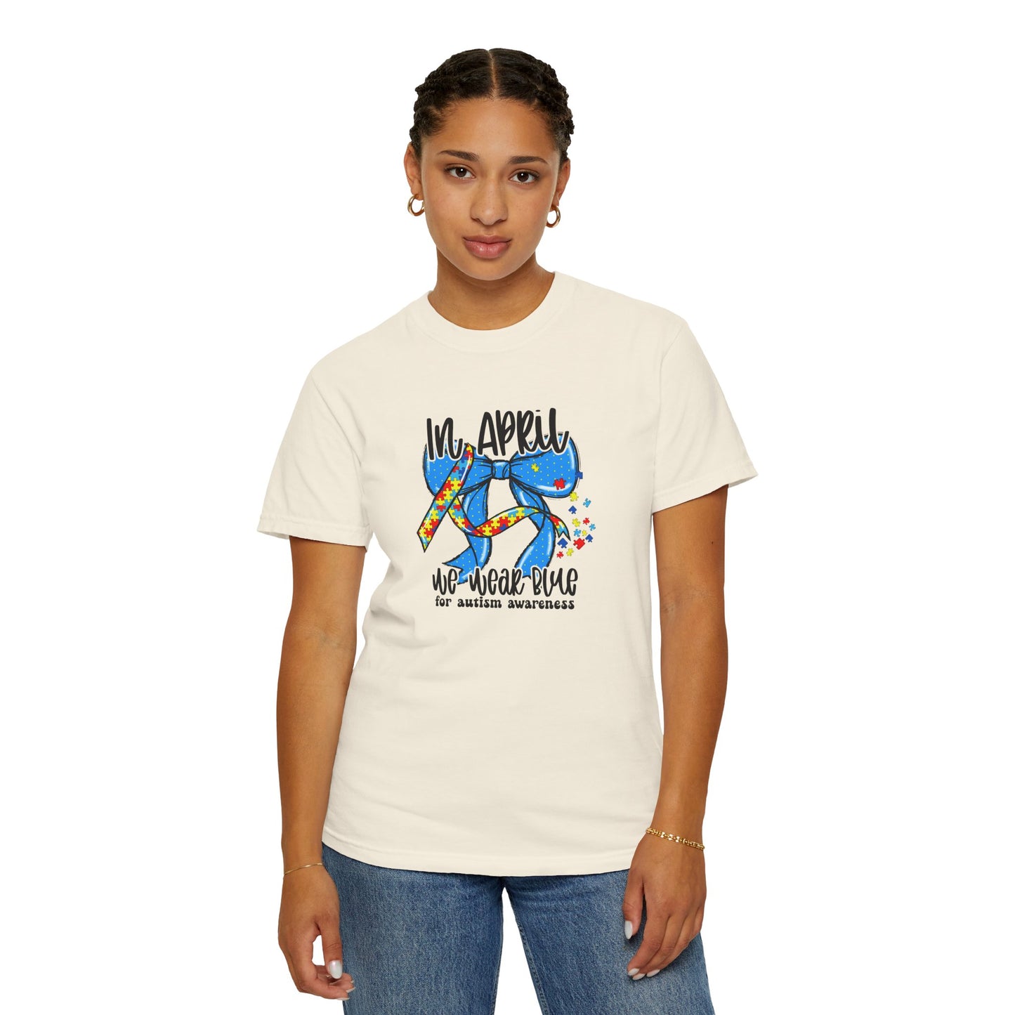 Autism Awareness T-Shirt - We Wear Blue for April