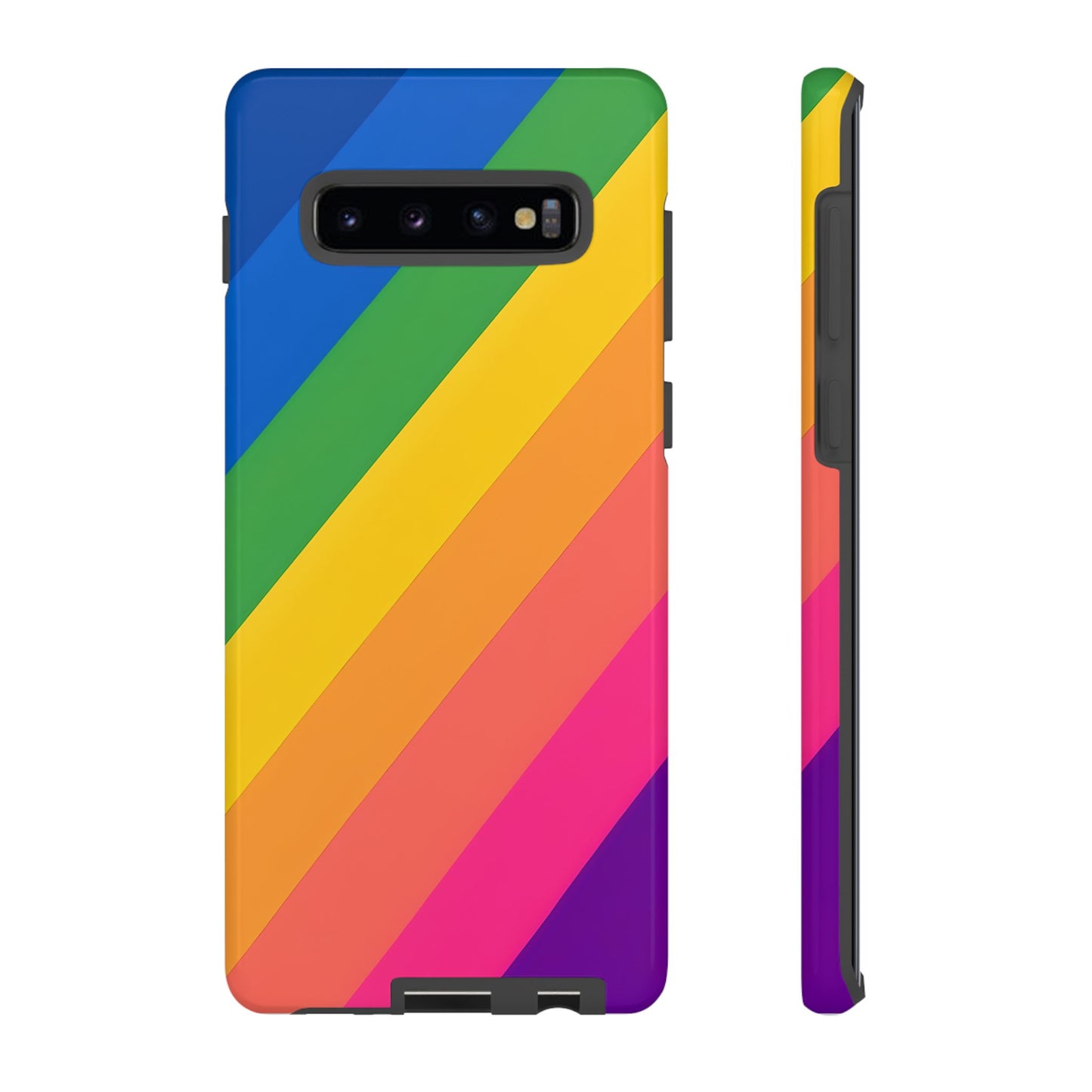 Vibrant Rainbow Phone Case - Tough & Stylish