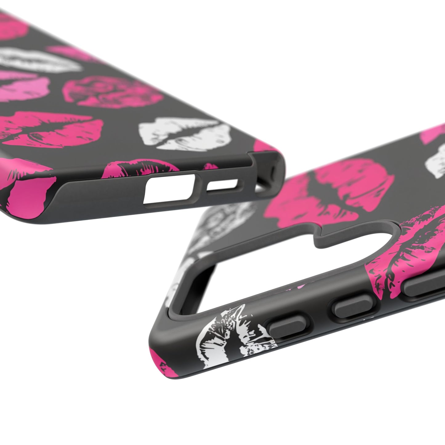 Lips Print iPhone Case - Stylish Tough Phone Cover