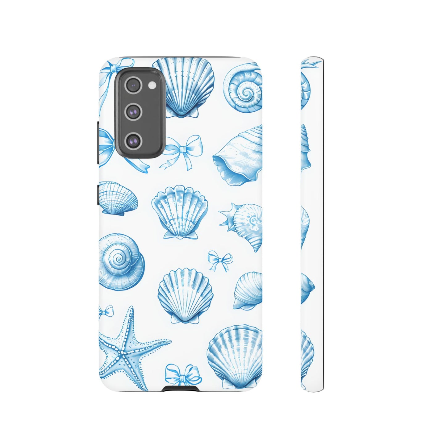 Coquette-Coastal Ocean-Themed Phone Case - Seashell and Starfish Design