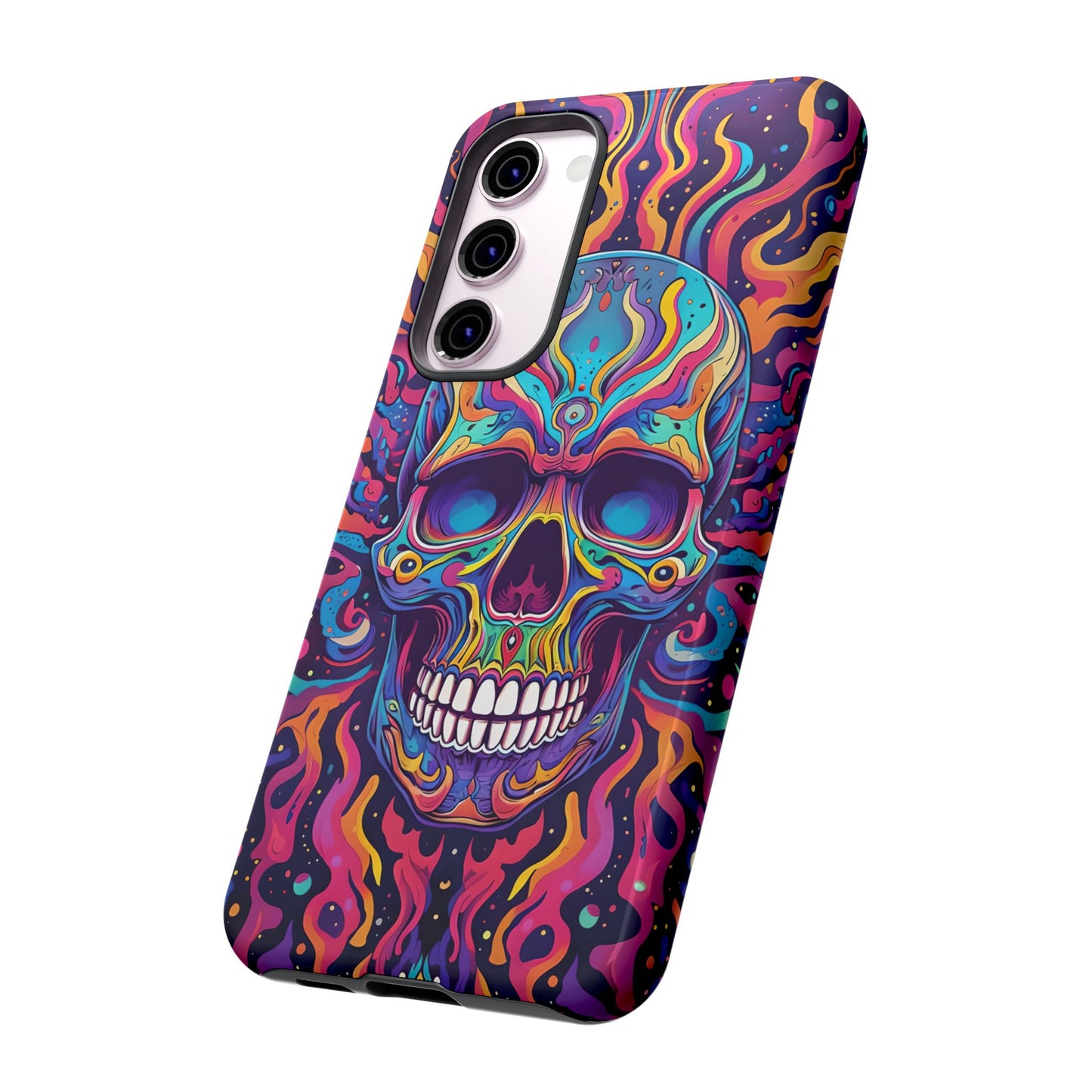 Colorful Skull Phone Case - Tough Cases for Bold Personalities