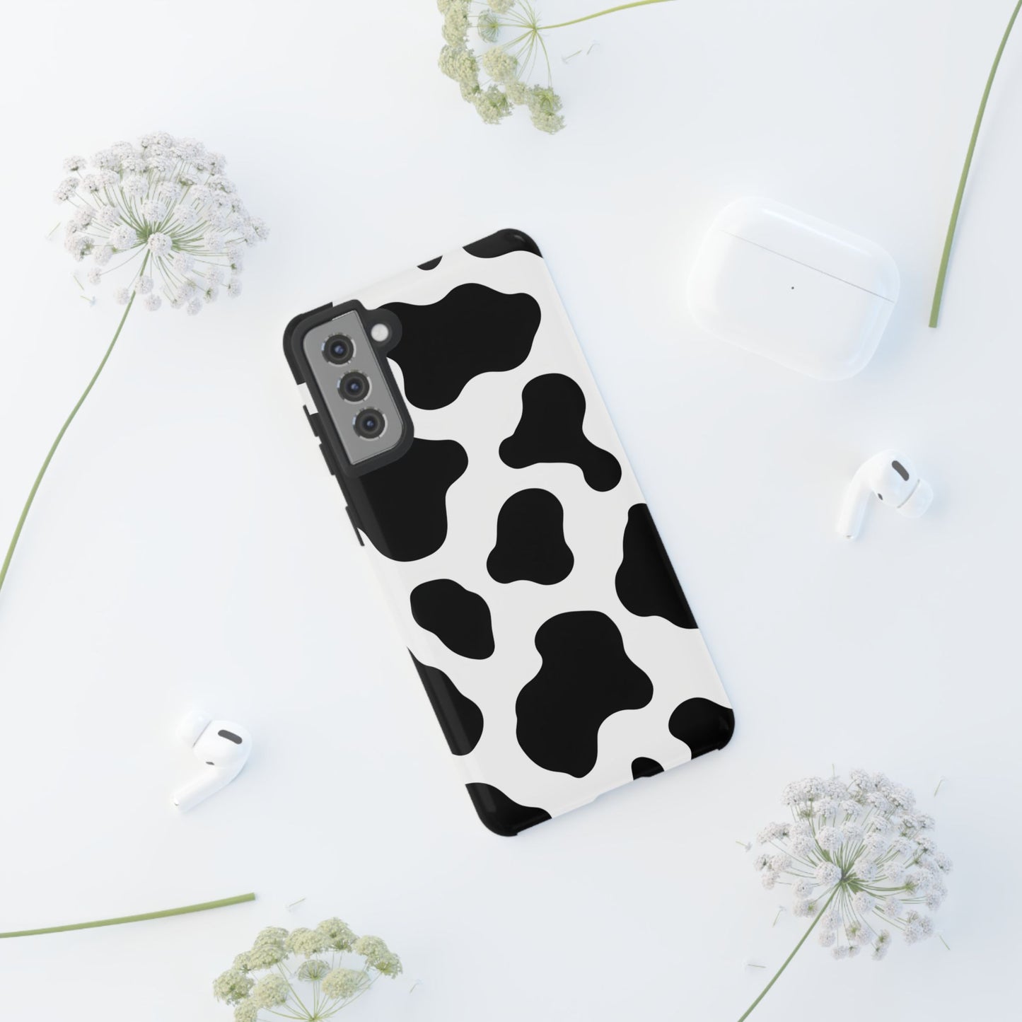 Cow Print Phone Case - Tough Cases for Trendy Protection
