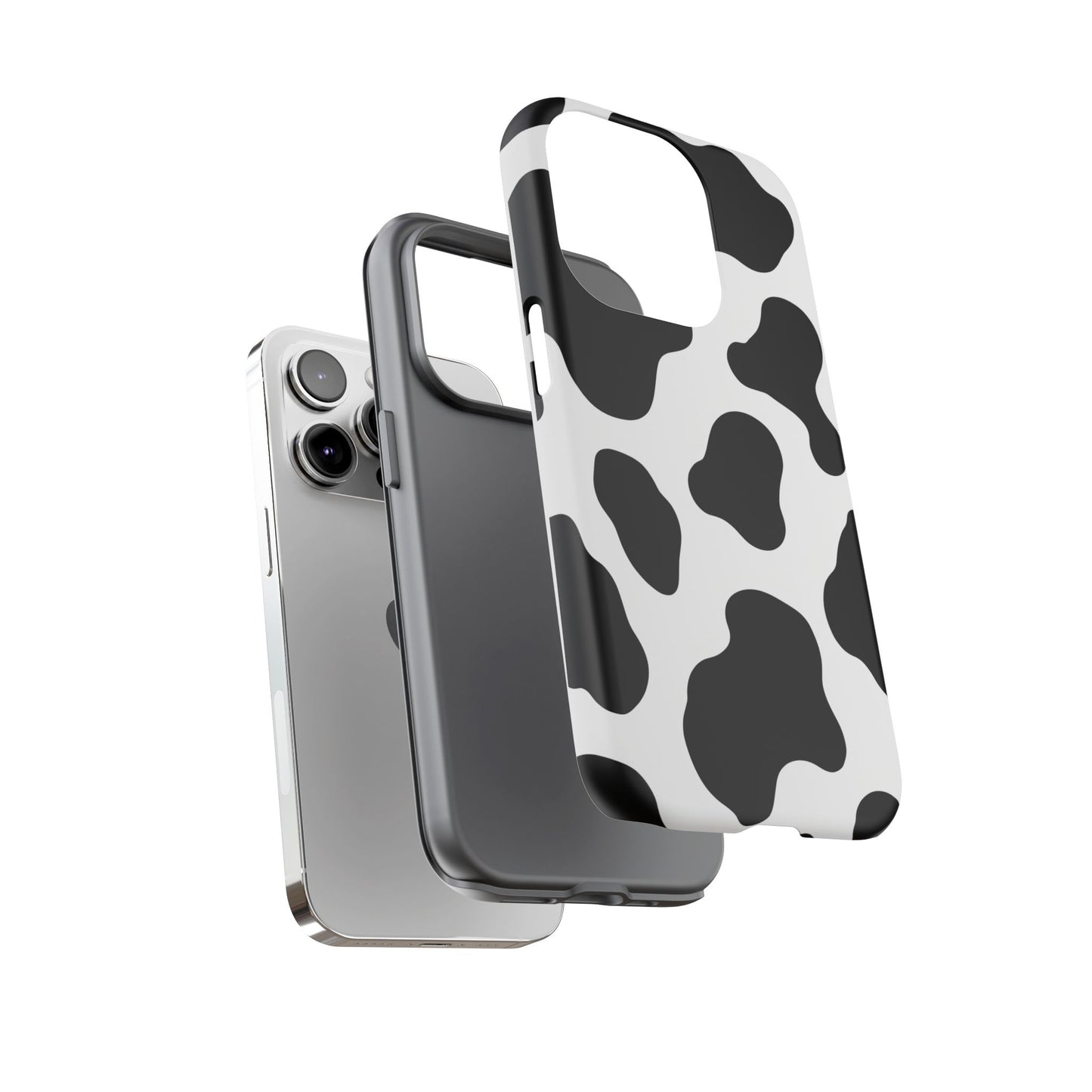 Cow Print Phone Case - Tough Cases for Trendy Protection