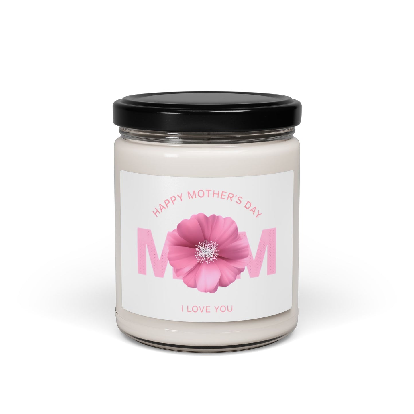 Mother's Day Scented Soy Candle - 9oz Floral Gift for Mom