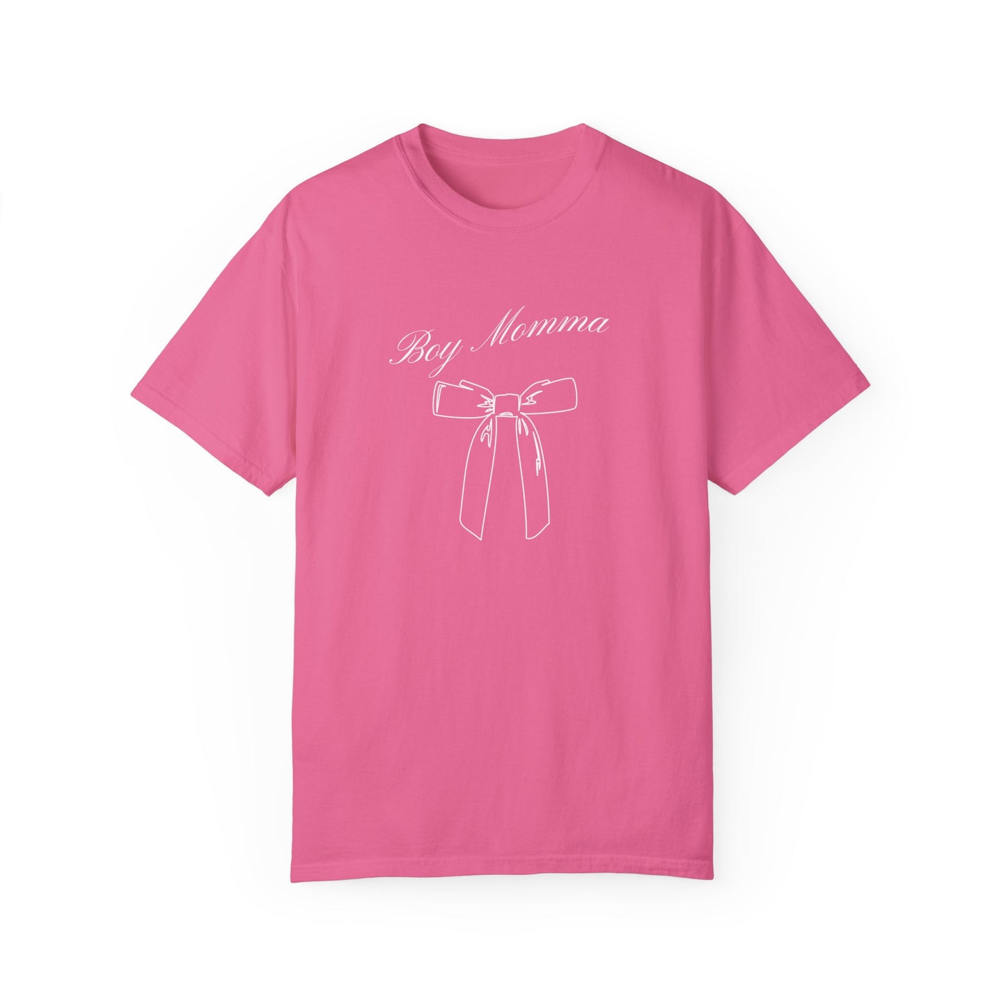 Boy Momma Garment-Dyed Unisex T-Shirt - Perfect Gift for Moms