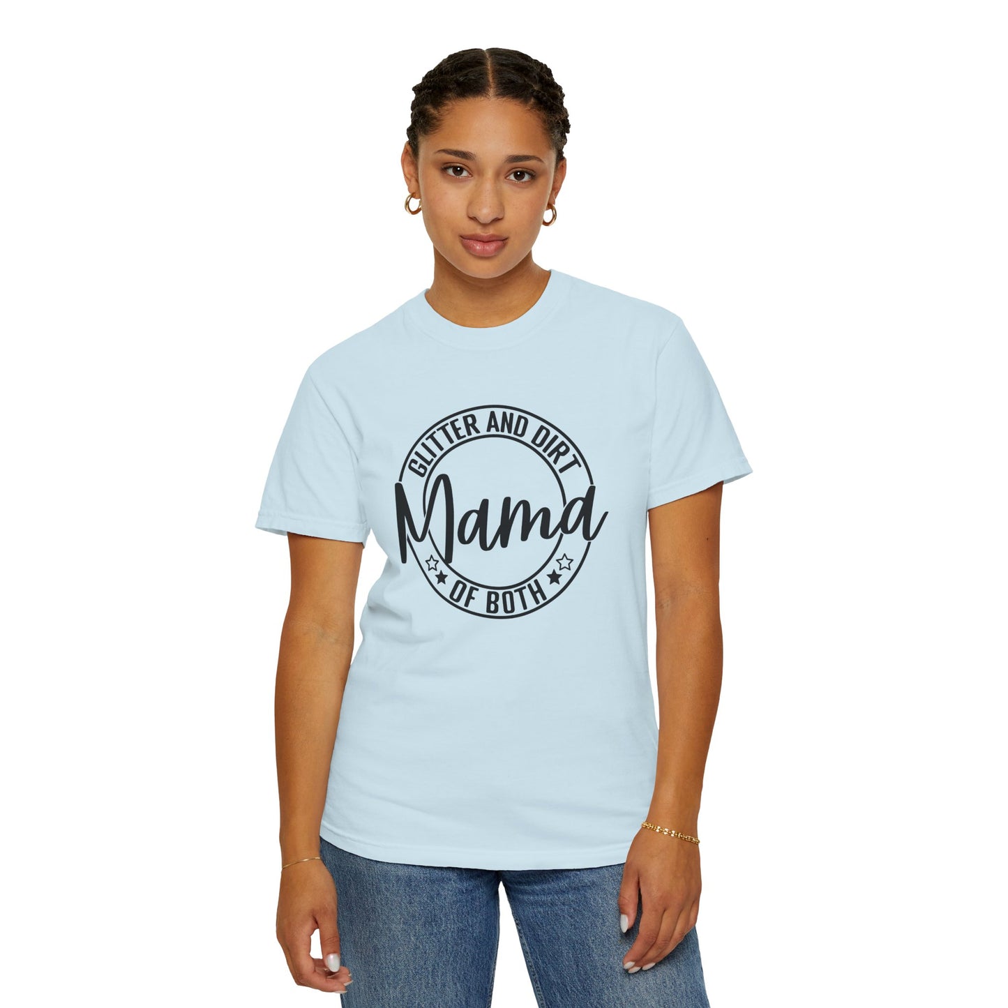 Mama of Both Unisex Garment-Dyed T-Shirt