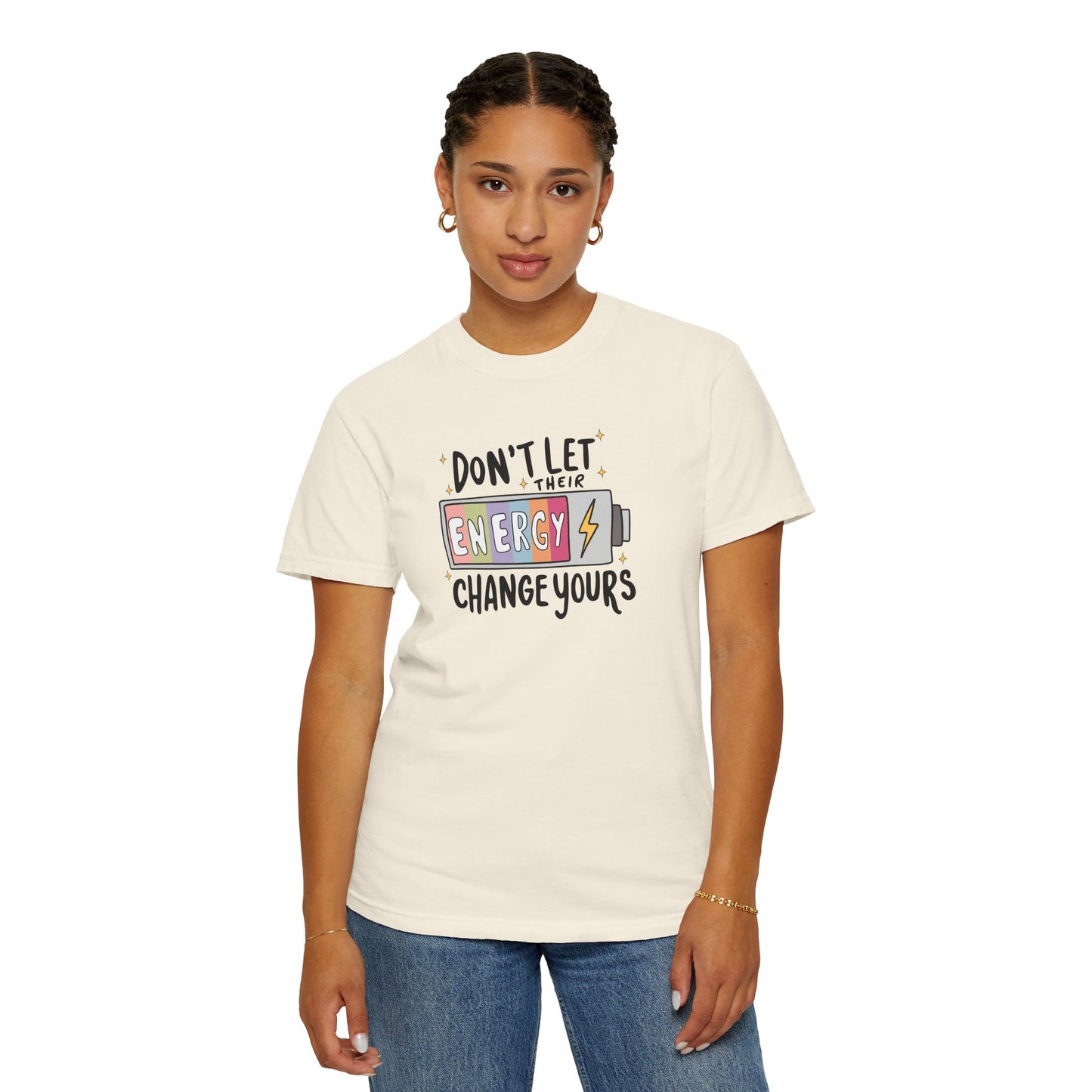 Funny Energy Change Unisex T-Shirt - Motivational Quote Tee