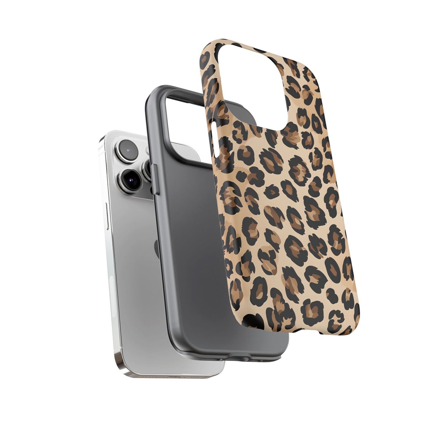 Wild Leopard Print Phone Case - Tough Protection for Animal Lovers