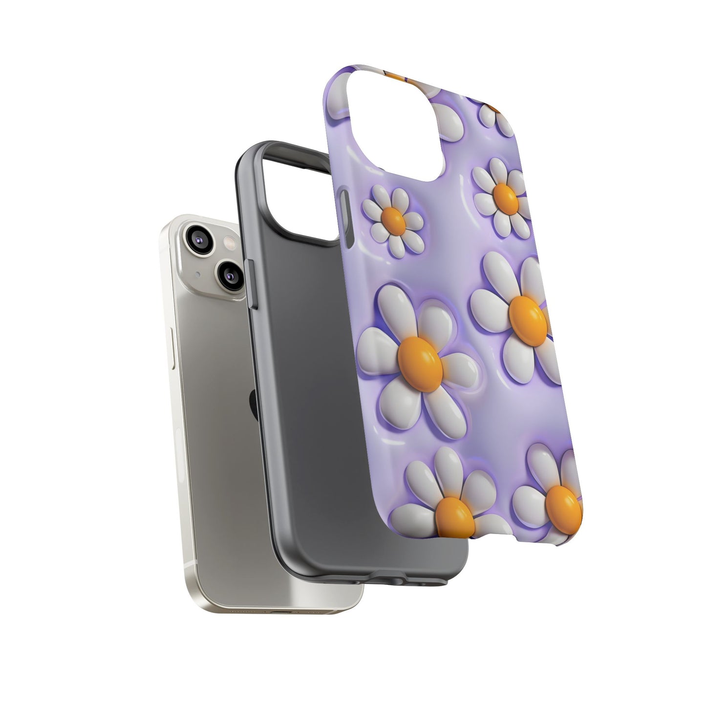 Daisy Floral Phone Case - Tough Cases for Flower Power Vibes