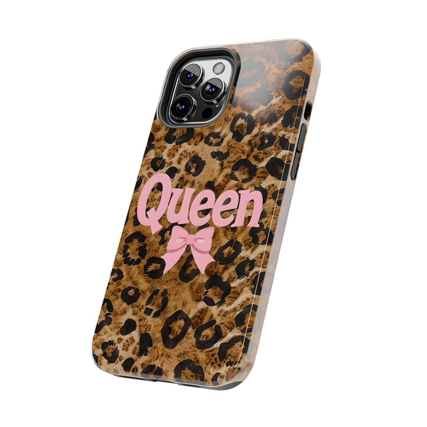 Queen Leopard Print Tough Phone Case