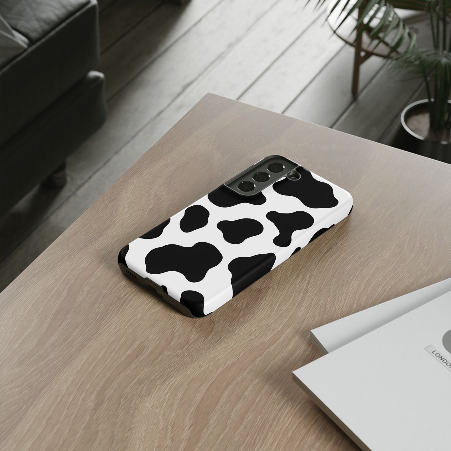 Cow Print Phone Case - Tough Cases for Trendy Protection