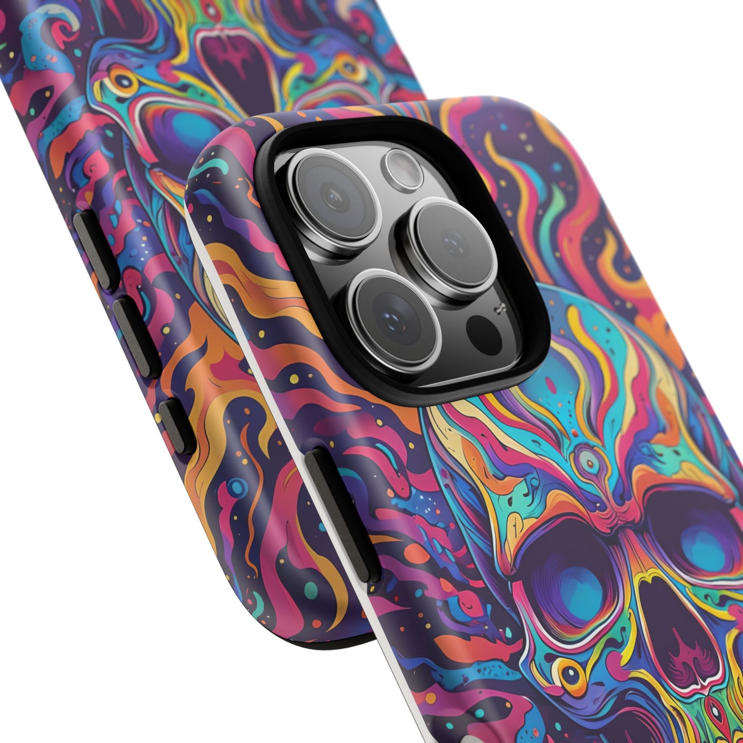 Colorful Skull Phone Case - Tough Cases for Bold Personalities