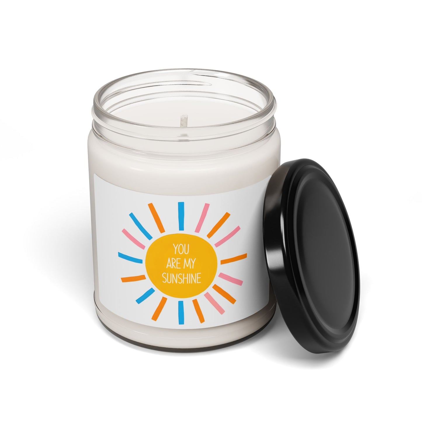 You Are My Sunshine Scented Soy Candle - Cheerful 9oz Home Fragrance