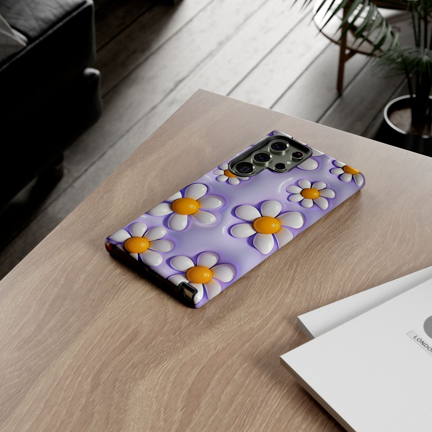 Daisy Floral Phone Case - Tough Cases for Flower Power Vibes
