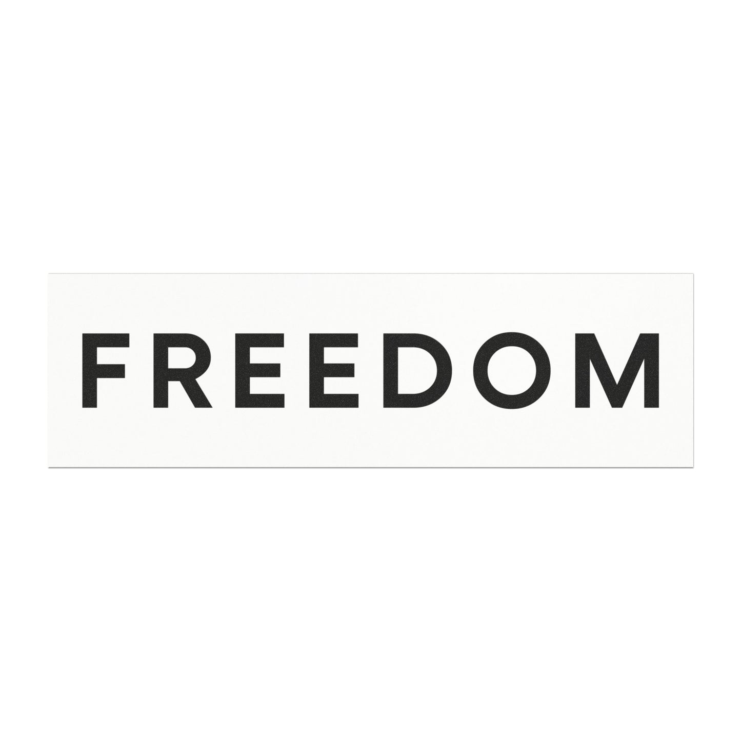 Freedom Car Magnet | Inspirational Vehicle Decal | Road Trip Decor | Car Accessory | Gift for Adventurers