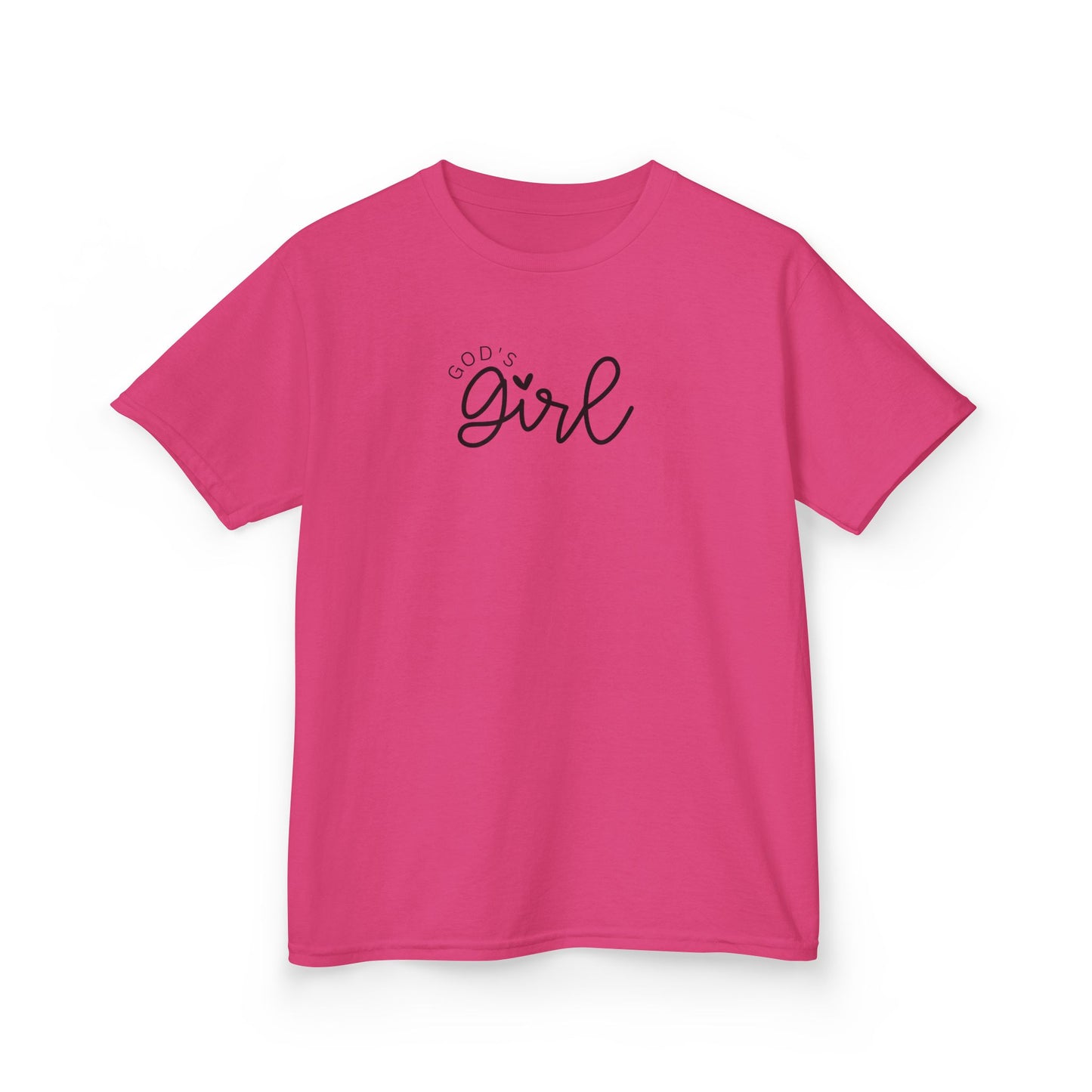God's Girl Kids Heavy Cotton Tee - Cute and Comfortable T-Shirt for Faith-Inspired Girls