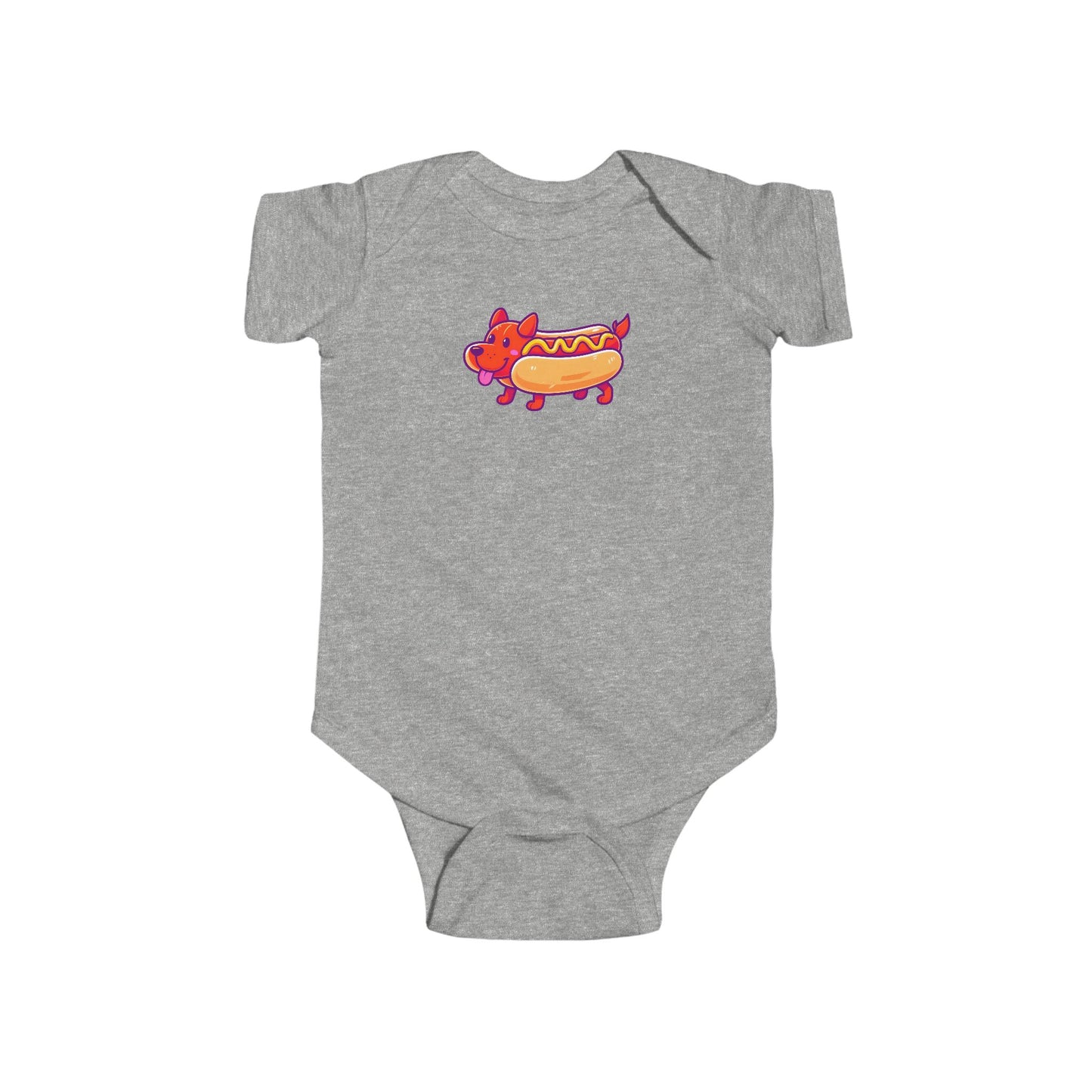Cute Hot Dog Baby Bodysuit - Fun Infant Outfit for Foodie Families