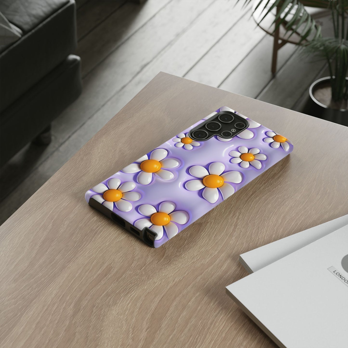 Daisy Floral Phone Case - Tough Cases for Flower Power Vibes