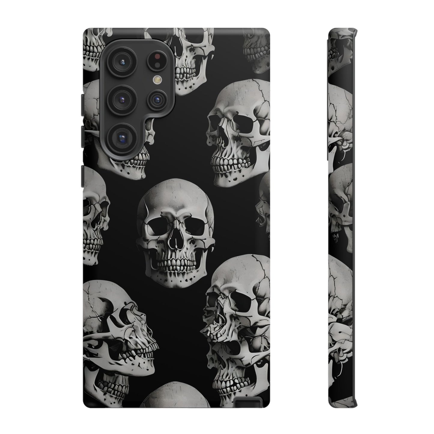 Skull Print Phone Case - Tough Cases for Bold Style