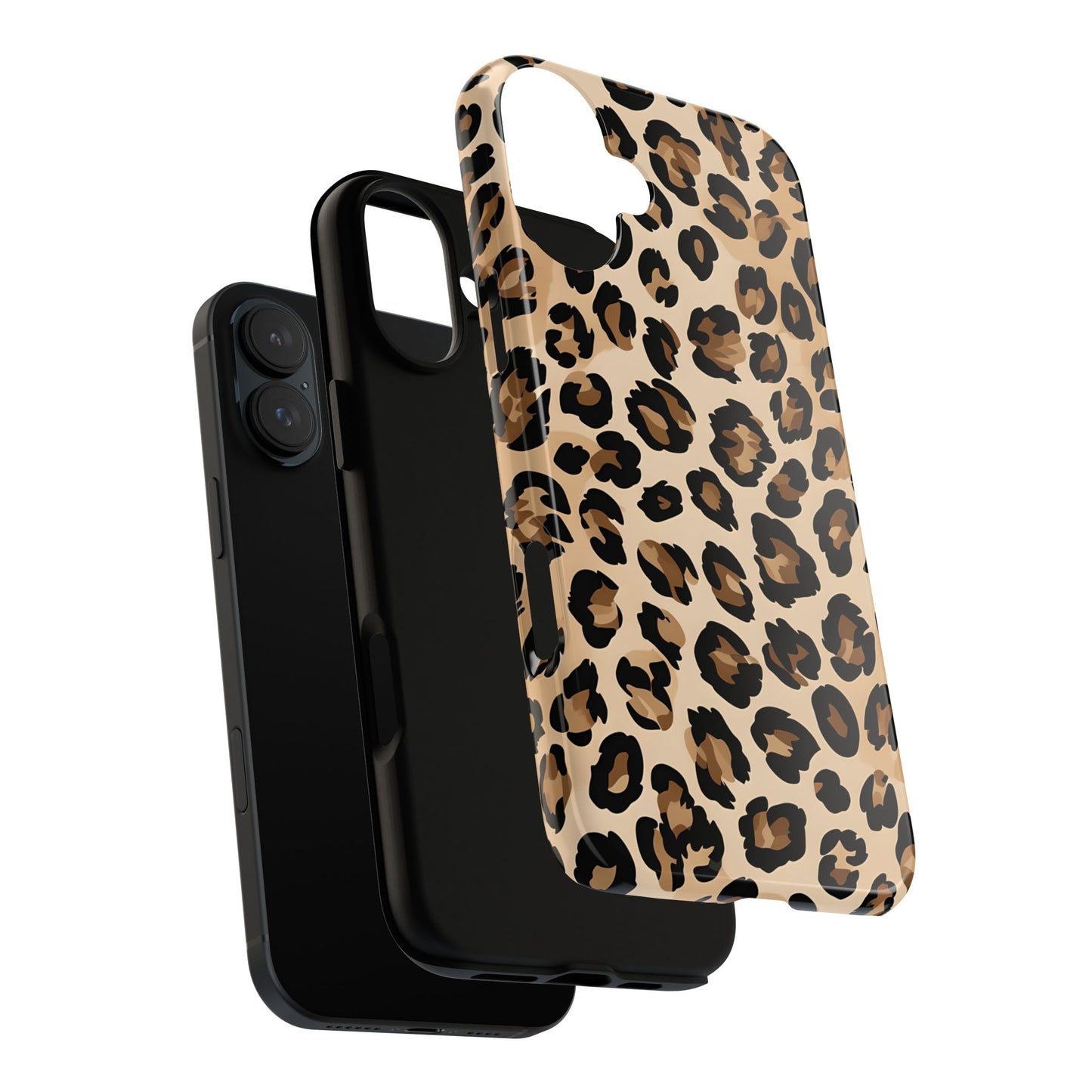 Wild Leopard Print Phone Case - Tough Protection for Animal Lovers