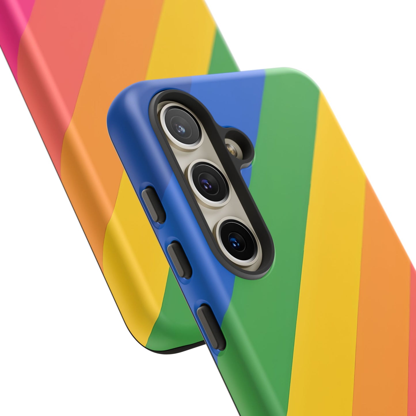 Vibrant Rainbow Phone Case - Tough & Stylish