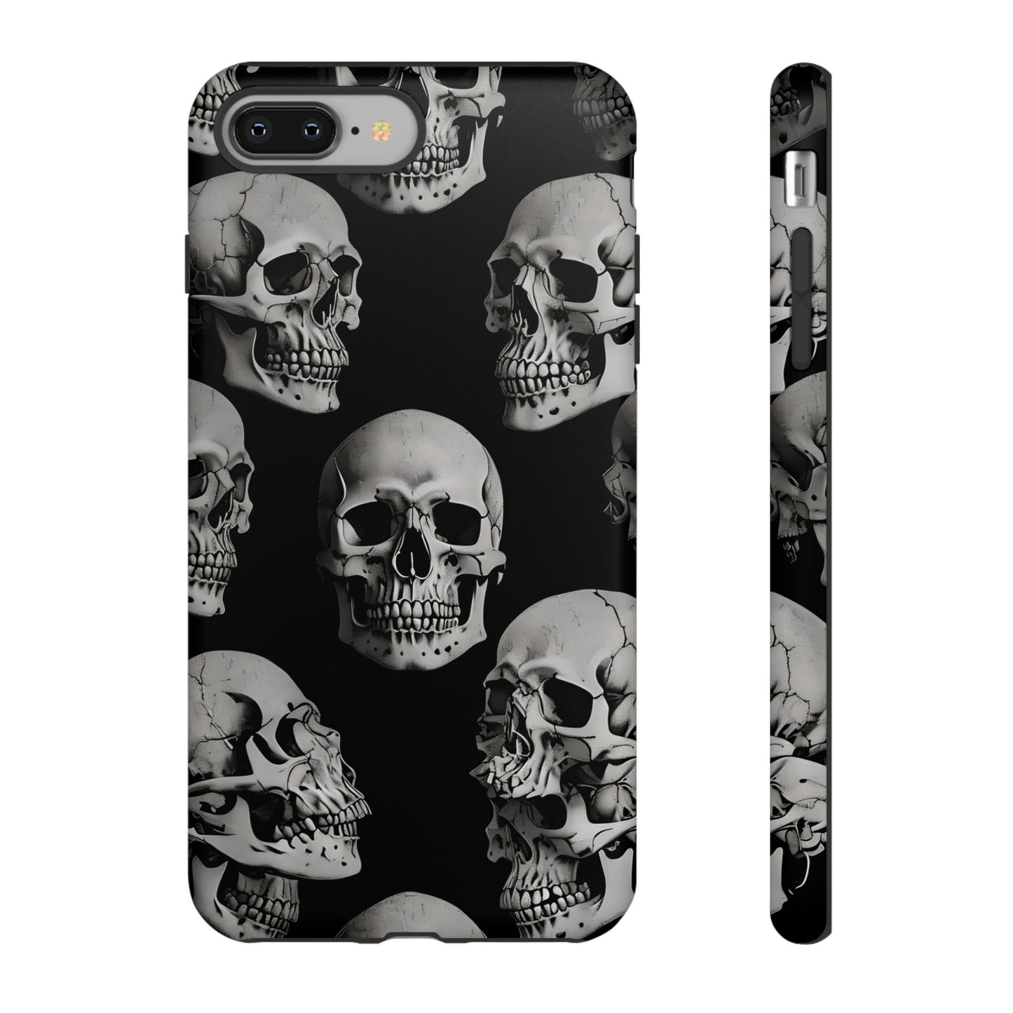 Skull Print Phone Case - Tough Cases for Bold Style