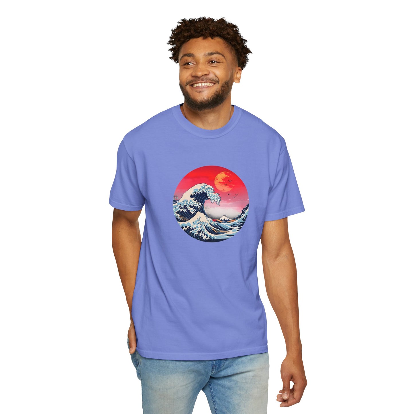 Ocean Wave Graphic Unisex T-Shirt | Beach Lover Gift | Summer Vibes