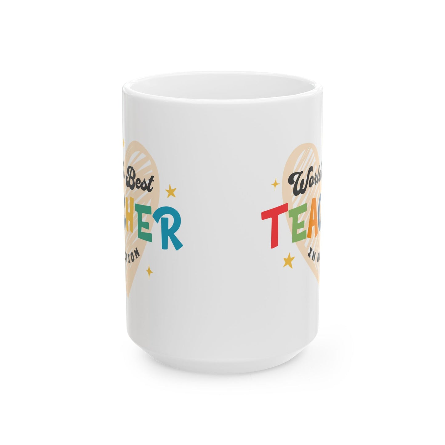 Best Teacher Ceramic Mug - Perfect Gift for Educators