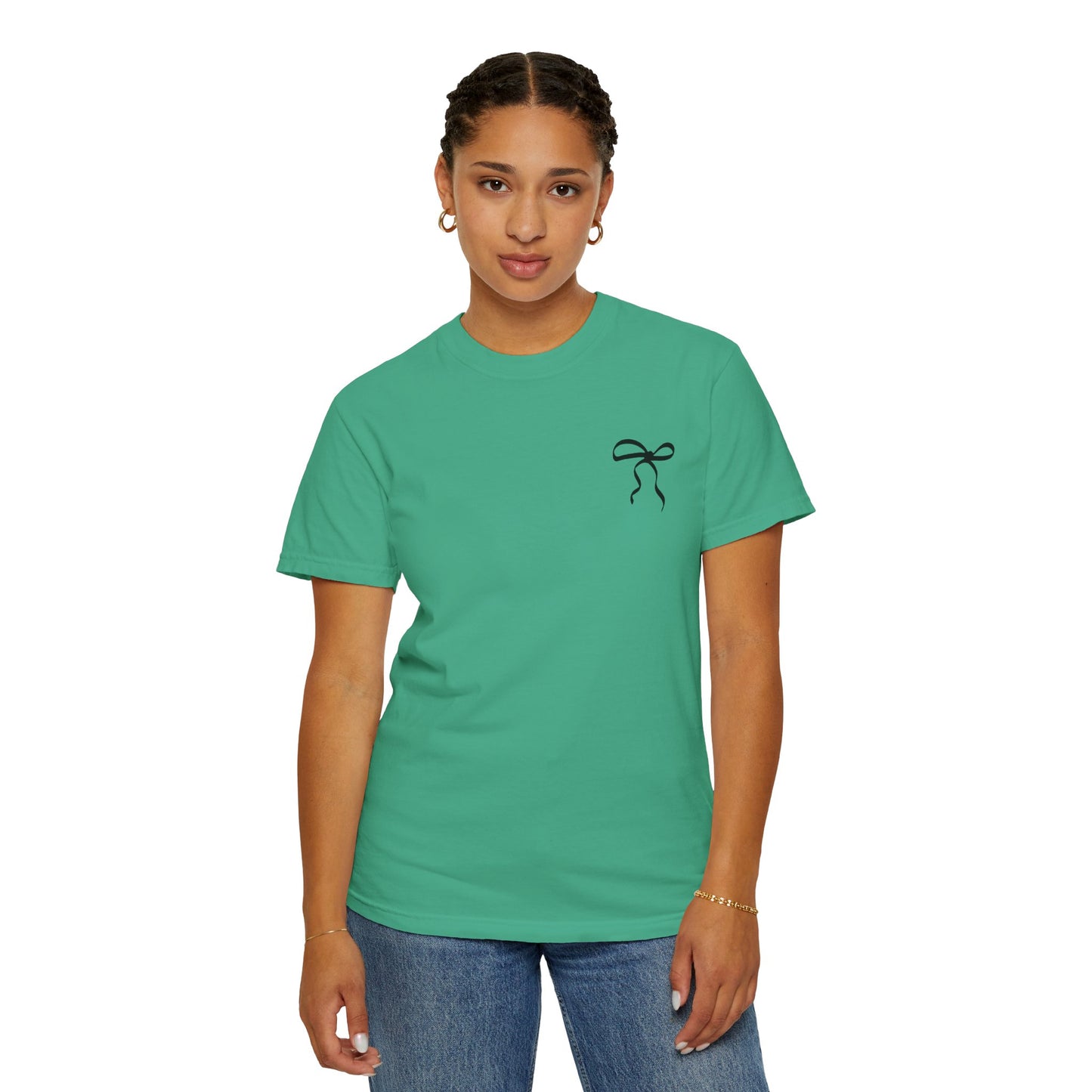 Inspirational Unisex Garment-Dyed T-Shirt - "but God made a way"