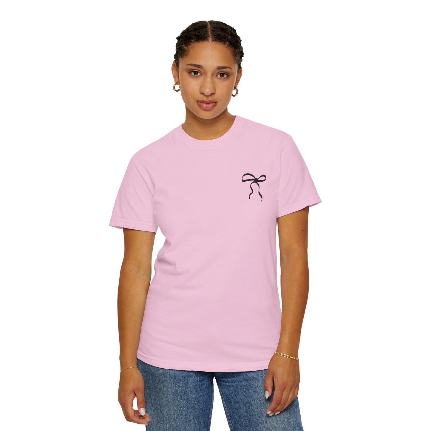 Inspirational Unisex Garment-Dyed T-Shirt - "but God made a way"