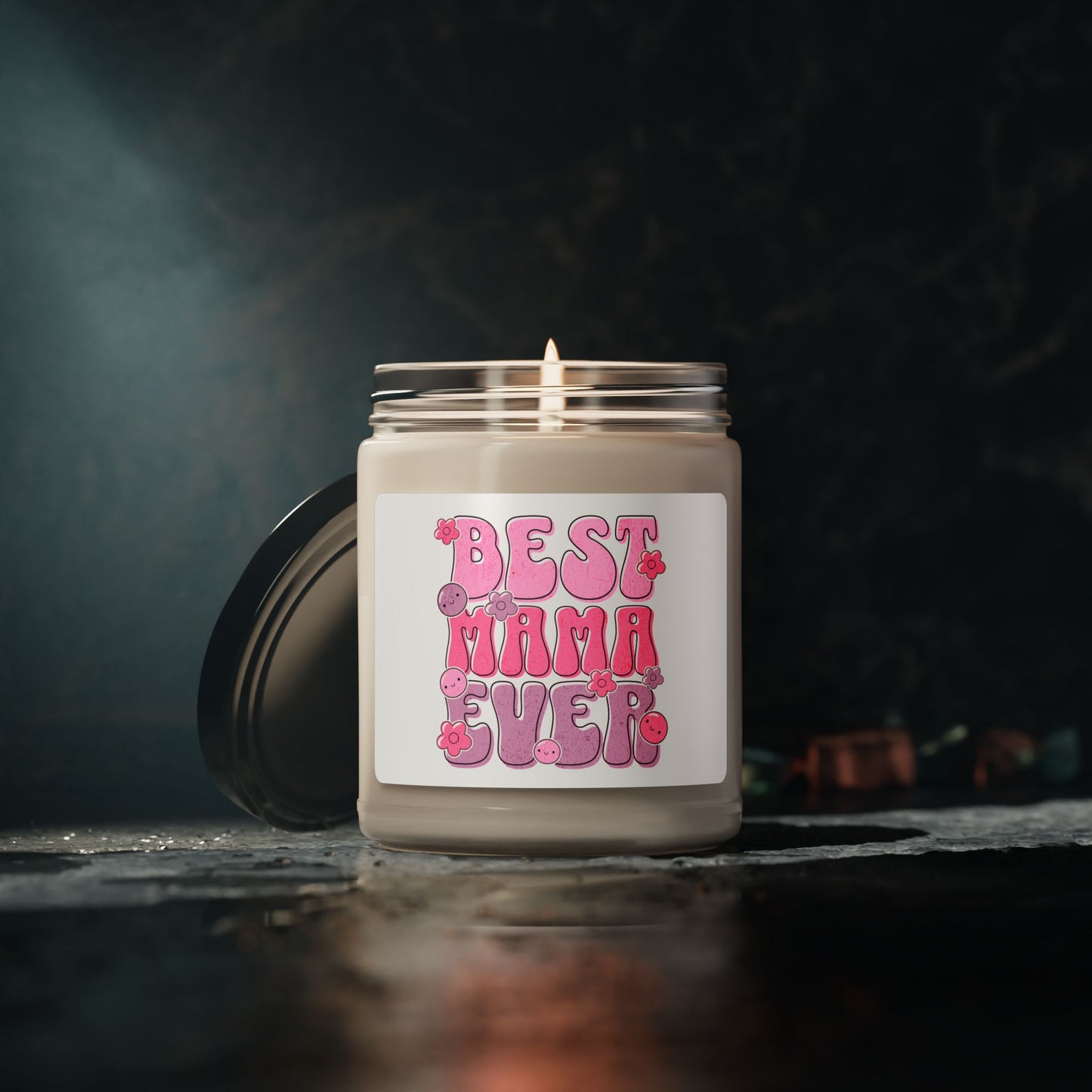 Best Mama Ever Scented Soy Candle - 9oz - Perfect Gift for Mothers Day and Celebrations