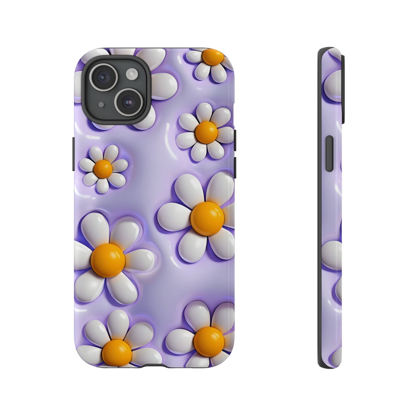 Daisy Floral Phone Case - Tough Cases for Flower Power Vibes